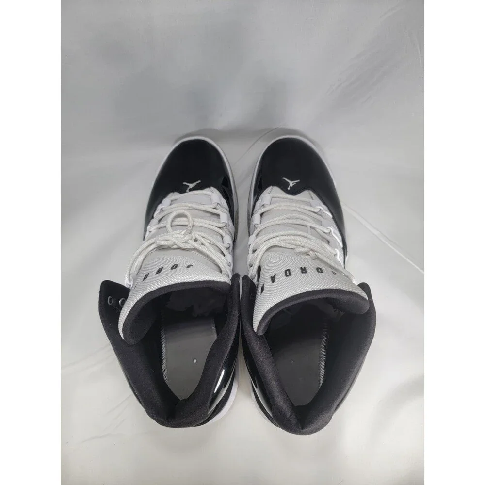 Jordan Max Aura Men's Sneakers Size 14 AQ9084-011 Black & White No insoles!